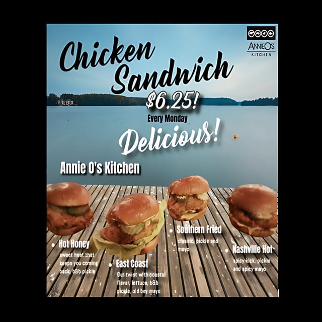Monday Chicken Sandwich Special