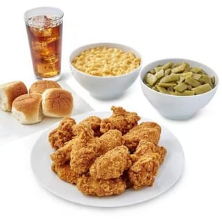 Fried Chicken Wing Party Meal