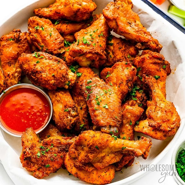 Dry Rubbed Wings.