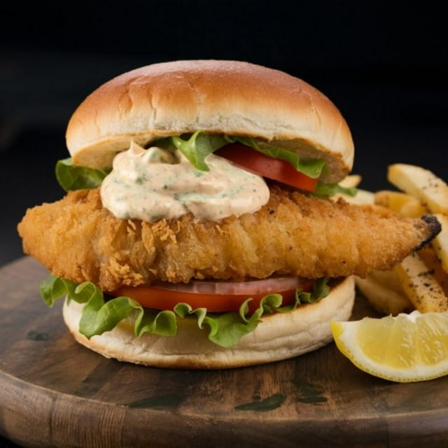 Cod Sandwich.