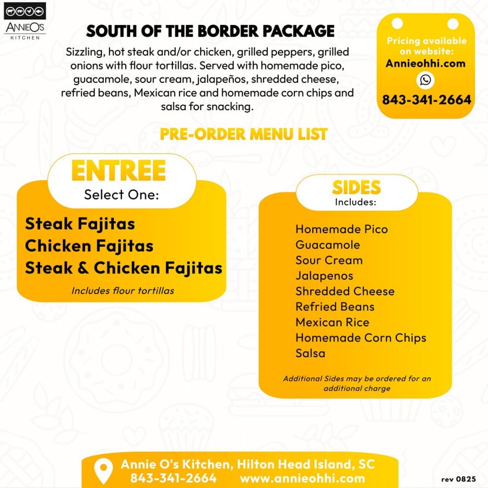 South of The Border Package.