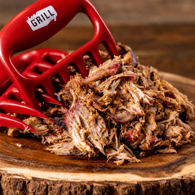Hickory Smoked Pulled Pork.