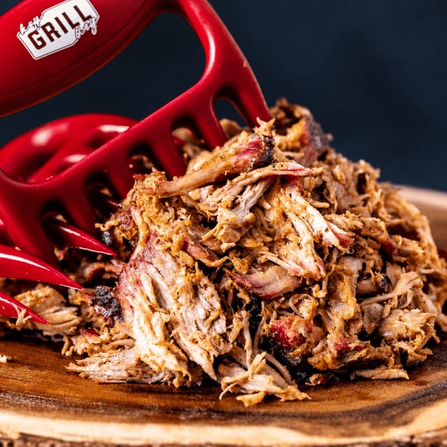 Family Pulled Smoked Pork.