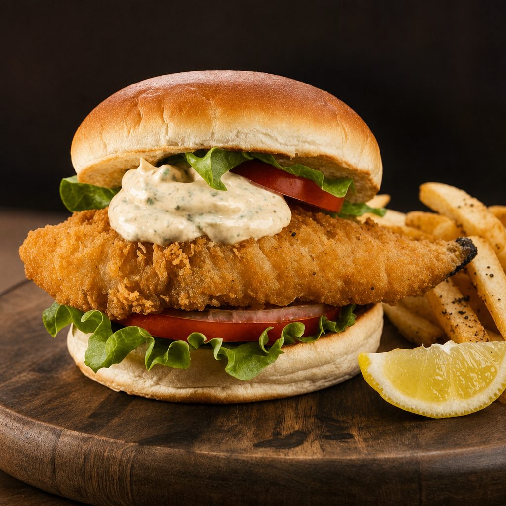 Cod Sandwich.
