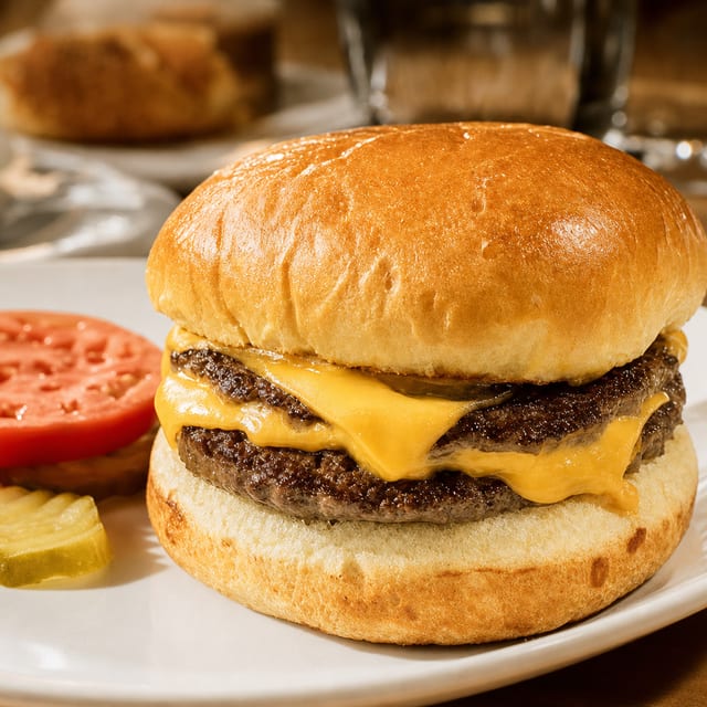 Grass-Fed Burgers.