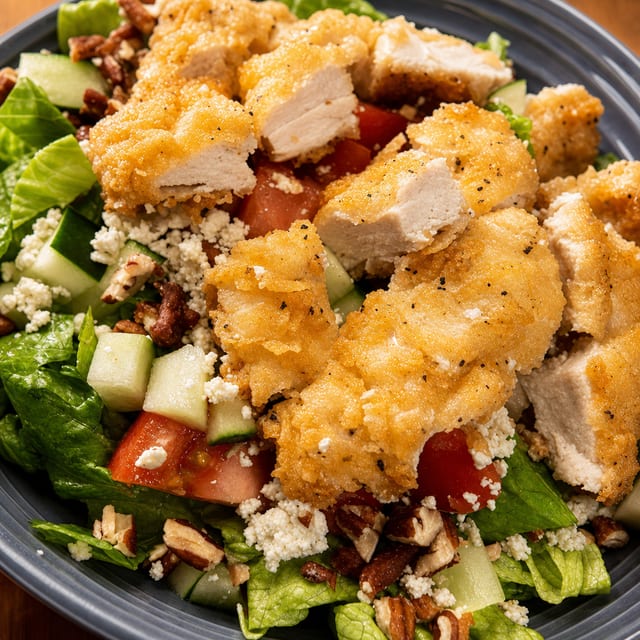 Chopped Romaine Salad.