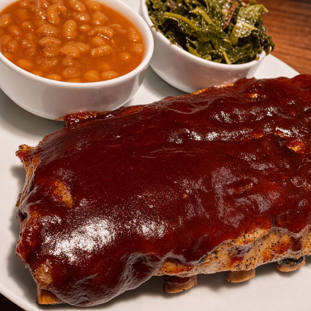 Baby Back Pork Ribs.