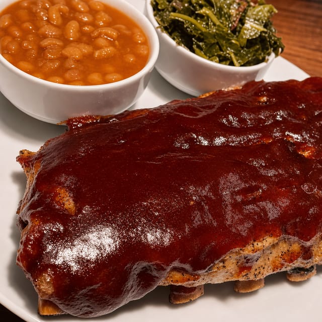 Baby Back Pork Ribs.